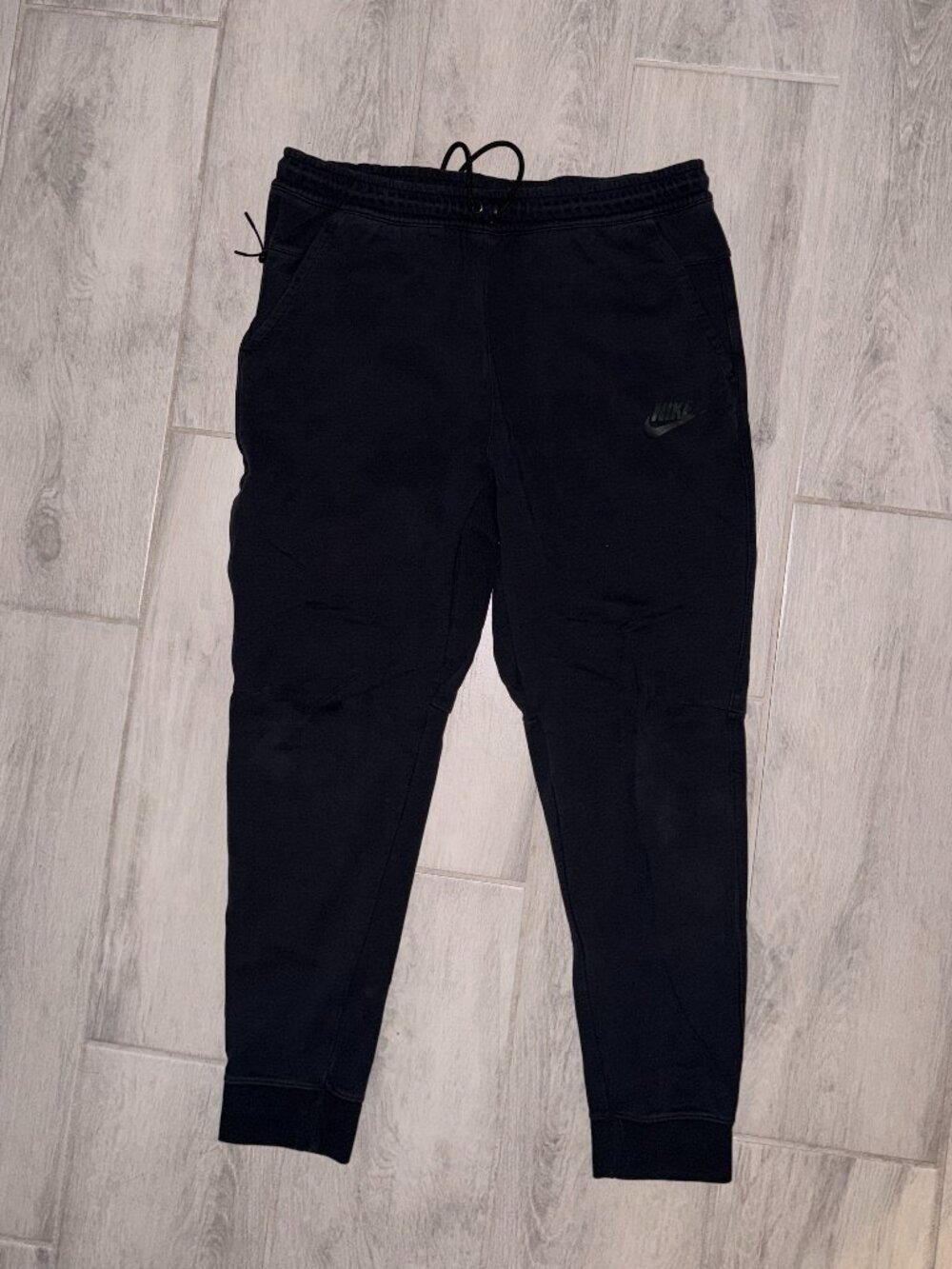 Nike Men's Black Joggers - Size Large